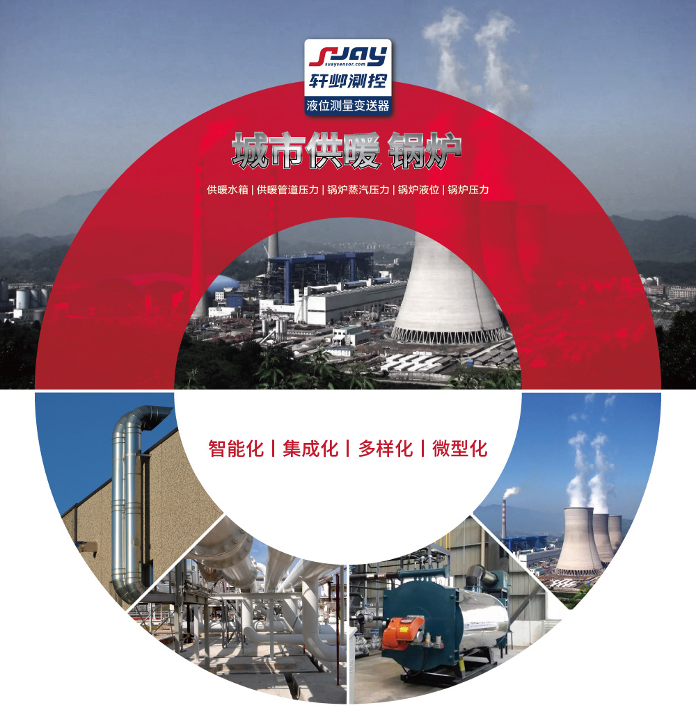城市供暖、鍋爐（供暖水箱、供暖管道壓力、鍋爐蒸汽壓力、鍋爐液